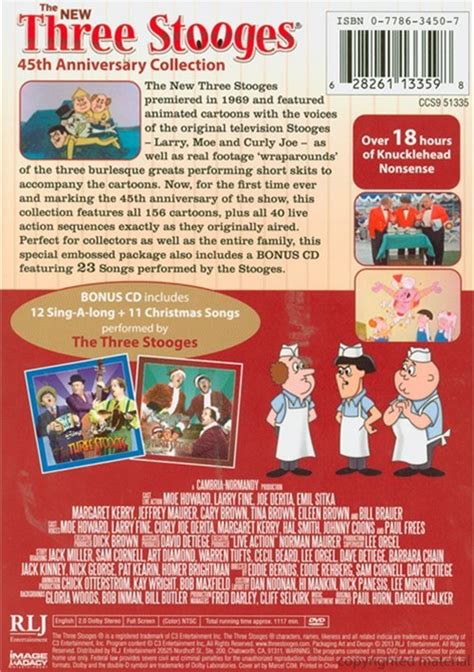 New Three Stooges, The: The Complete Cartoon Collection (DVD 1965) | DVD Empire