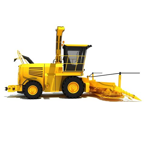 3d forage harvester model