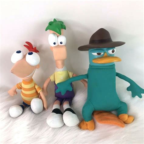 Disney Phineas & Ferb x 3 Vintage 90s Talking Action Figures Jakks Pacific Vinyl #Disney ...