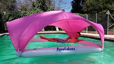 Amazon.com : Aqua Cabana Floating Shade Ultimate Sun Shade System for Water Activities, Durable ...