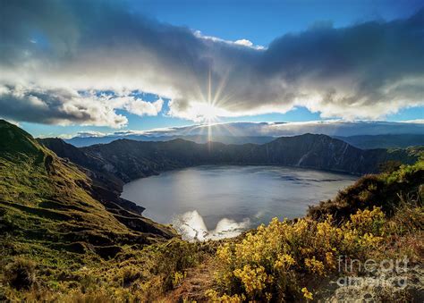 Lake Quilotoa in Ecuador Photograph by Karol Kozlowski - Fine Art America