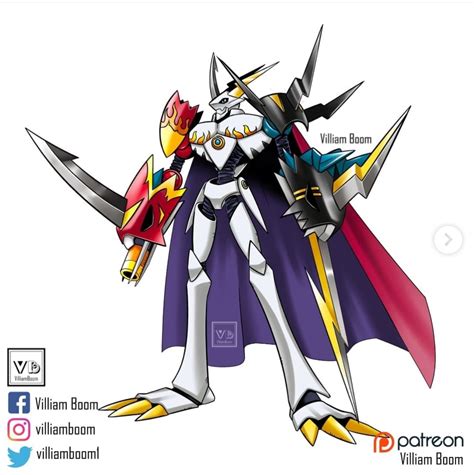 Omnimon with digieggs fusion : digimon