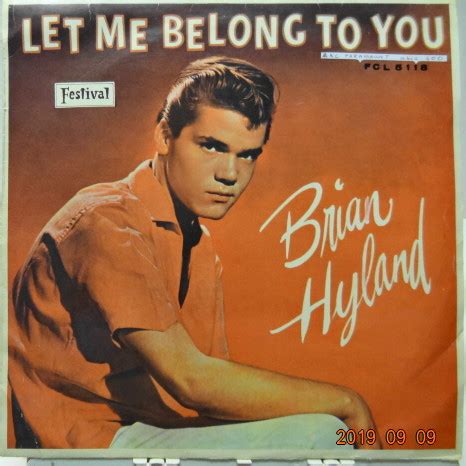 Brian Hyland - Let Me Belong To You (1962, Vinyl) | Discogs