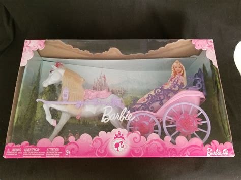 NEW Barbie Of Swan Lake Lila Unicorn And Carriage FOR DOLL BOX AS IS RARE | ubicaciondepersonas ...