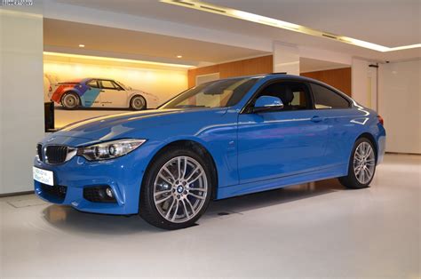 BMW 4 Series Coupe in Pure Blue Individual color