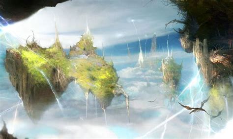 Plane of Air from Rift: Planes of Telara | Fantasy tree, Art gallery, Fantasy art