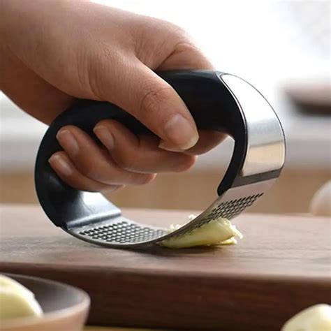 1pcs Stainless Steel Garlic Presses Manual Garlic Mincer Chopping ...