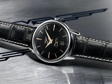 Longines updates the Flagship Heritage with a new black colorway ...