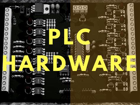 PLC Hardware : Everything you need to know - The Automization