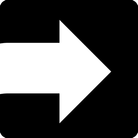 White Arrow Png Icon