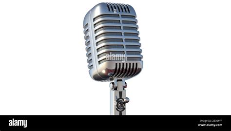 Microphone stand retro hi-res stock photography and images - Alamy