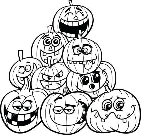 Five Little Pumpkins Coloring Page at GetColorings.com | Free printable ...