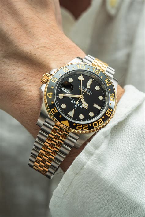 Hands-On: Rolex GMT Master II Yellow Gold From Watches, 57% OFF