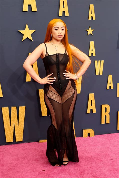 Ice Spice Stuns in Sheer Dress at 2023 BET Awards