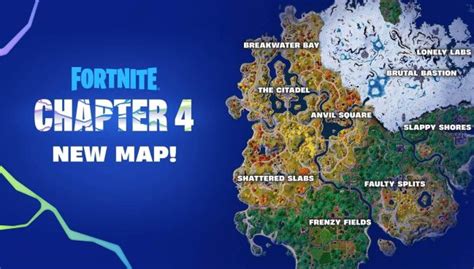 Fortnite Chapter 4 - Season 1: every new location in the game ...