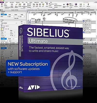 Sibelius | Ultimate notation software - 1 year subscription