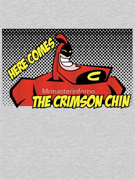 "The Crimson Chin Comic" Womens T-Shirt by Mrmasterinferno | Redbubble