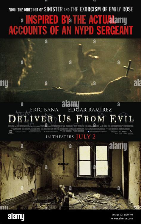 MOVIE POSTER, DELIVER US FROM EVIL, 2014 Stock Photo - Alamy