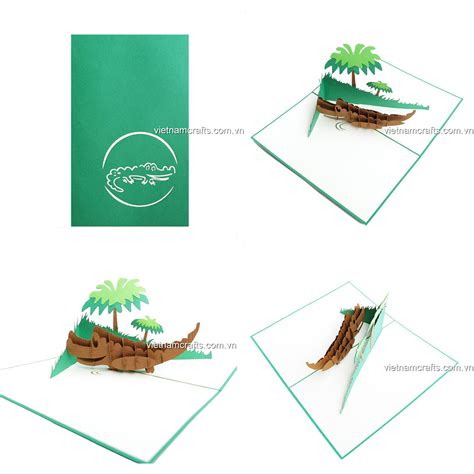 Animal Pop Up Card-AM18 - Vietnam Crafts, Wholesale 3D Pop Up Cards ...