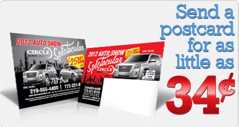 4 x 6 Postcard Printing Full Color Direct Mail