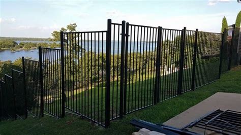 6 ft tall Basic Metal Fence | Fence Companies | Gate Companies |Lifetime Fence Company | Frisco ...