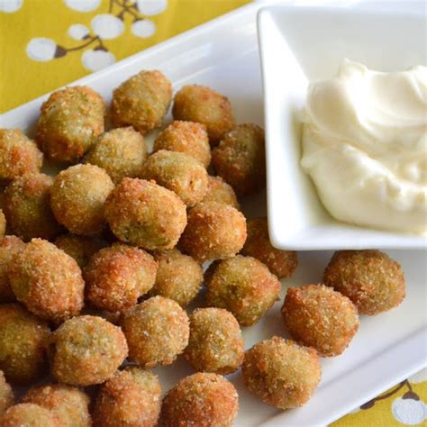 Healthy Fried Olives – Easy Snacks