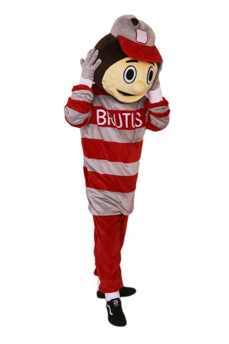 Ohio State Buckeyes Brutus Mascot Costume on Clearance