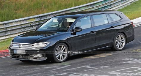 Next-Gen 2023 Volkswagen Passat Variant Spotted In Plug-in Hybrid Form For Across The Pond