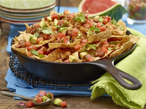 Nachos with Watermelon Avocado Salsa - Watermelon Board