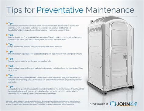 INFOGRAPHIC: Tips for Preventative Maintenance - JohnTalk