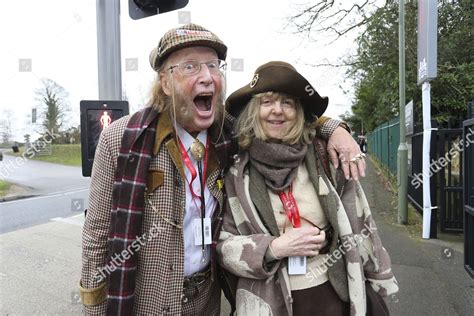 John Mccririck Wife Jenny Mccririck Editorial Stock Photo - Stock Image ...