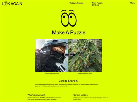 Make A Puzzle - Awwwards