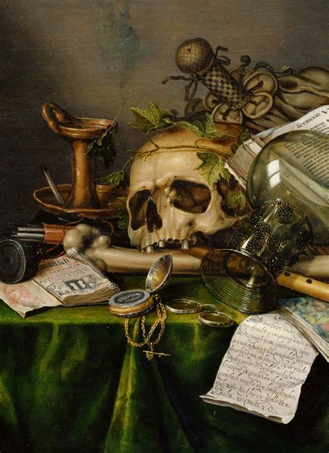 Edwaert Collier (Países Bajos, 1642-1708). Vanitas, natura morta con ...