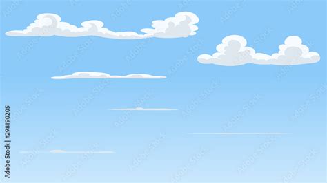 Hình nền hoạt hình Background blue sky cartoon Chất lượng cao, tải miễn phí