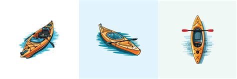 kayak vector clip art illustration 29237373 Vector Art at Vecteezy