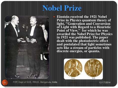 Nobel Prize Winner: Albert Einstein on emaze