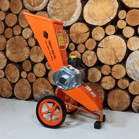 Compact 4HP Electric Garden Mulcher FM4DDE-MUL | Forest Master