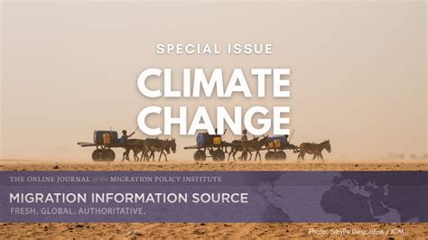 Special Issue: Climate Change and Migration | migrationpolicy.org