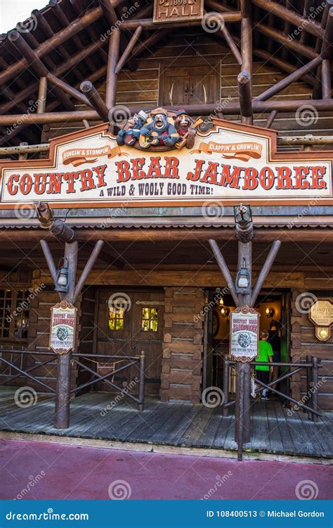 Country Bear Jamboree at the Magic Kingdom, Walt Disney World Editorial Stock Photo - Image of ...