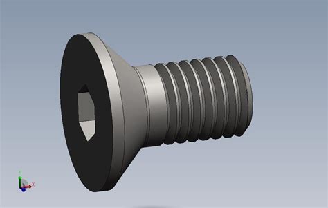 M8x16ck机螺钉_SOLIDWORKS 2011_模型图纸免费下载 – 懒石网