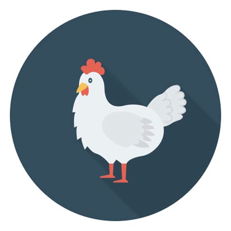 Chicken Dinosoft Circular icon