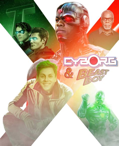 Cyborg And Beast Boy by ComicProductions123 on DeviantArt