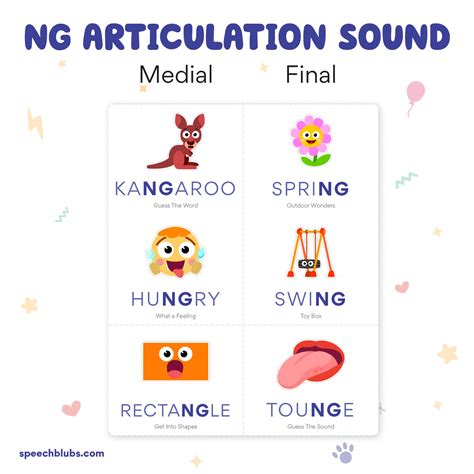 NG Sound Articulation Therapy: A Guide for Parents | Speech Blubs