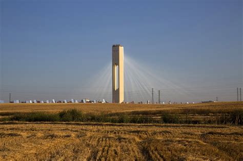 Solar energy towers, Spain