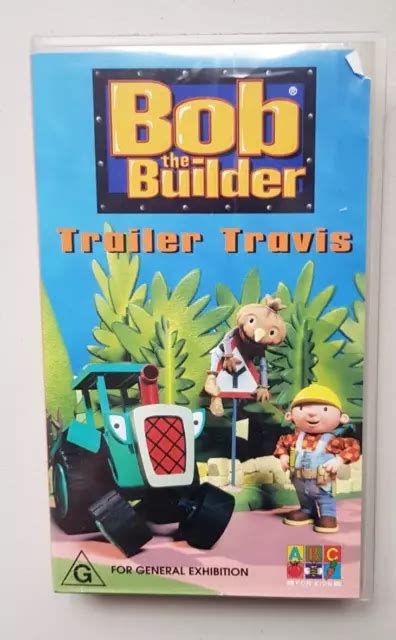 VHS TAPE - 'Bob the Builder - Trailer Travis' movie - rated G $5.00 ...