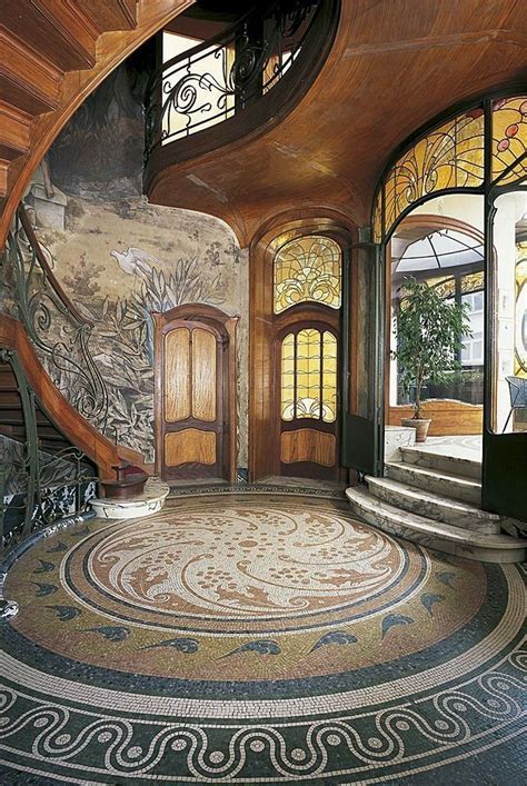 Art Nouveau - Hotel Hannon - Bruxelles - Serre ‘Jardin d'hiver’ | Art ...