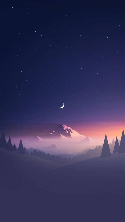 Chilled minimalist mountain sunset. Landscape , Scenery , Sunset ...