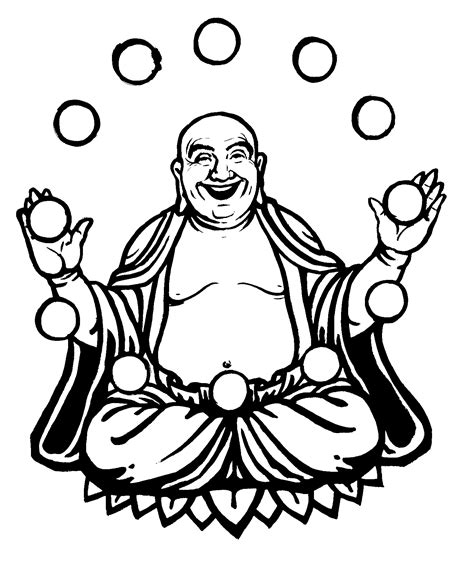 Buddha Outline Drawing at GetDrawings | Free download