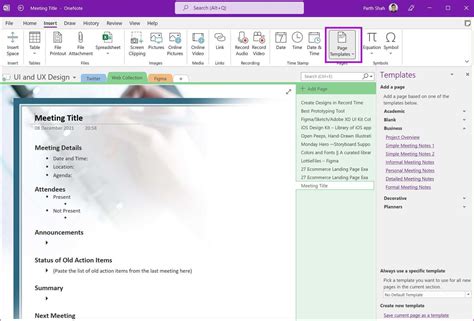 How to manage projects using onenote