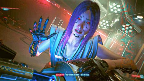 Songbird Destroys Everyone For Betraying Her Scene - Cyberpunk 2077 ...